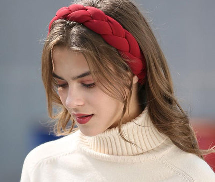 Tresse Élégante en Velours