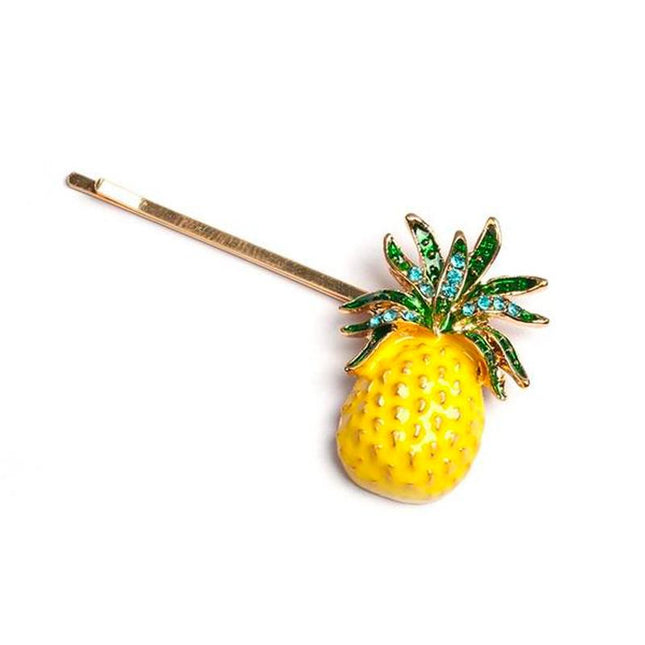 Barrette Cheveux Ananas Tropical Maeva