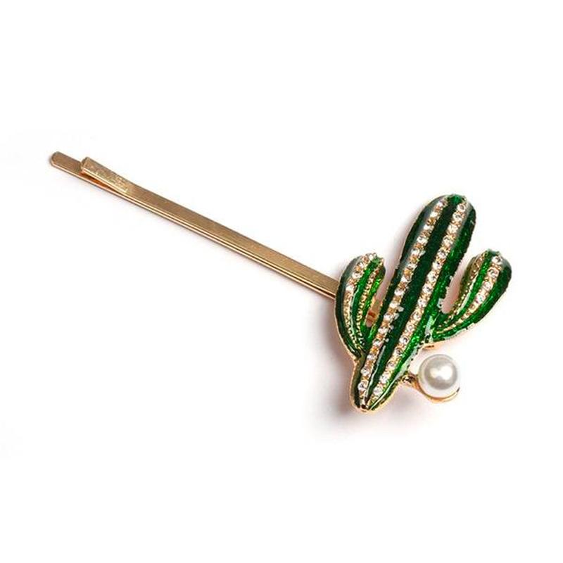 Barrette Cheveux Cactus Mexicana