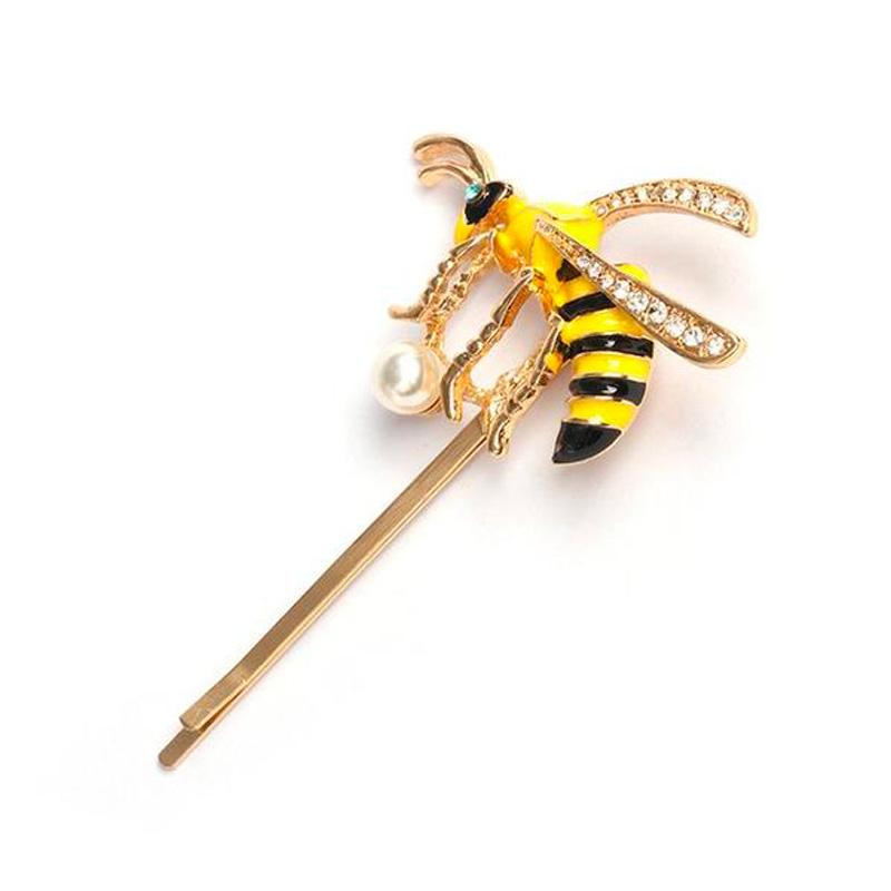 Barrette Cheveux Frelon Dorée