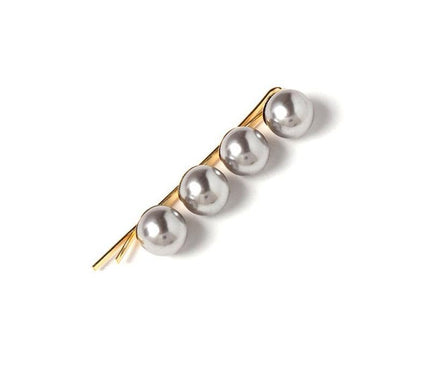 Élégante Barrette en Perles Nacrées