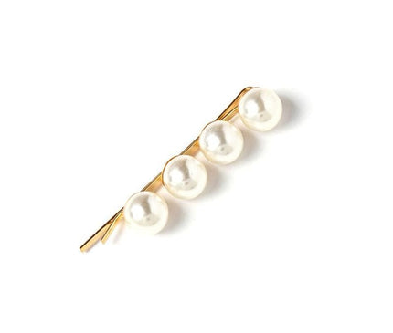 Élégante Barrette en Perles