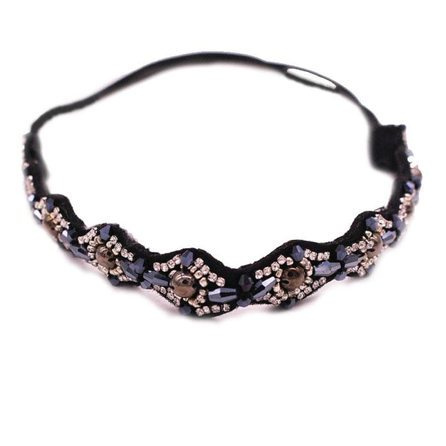 Bijou de tête strass bohème