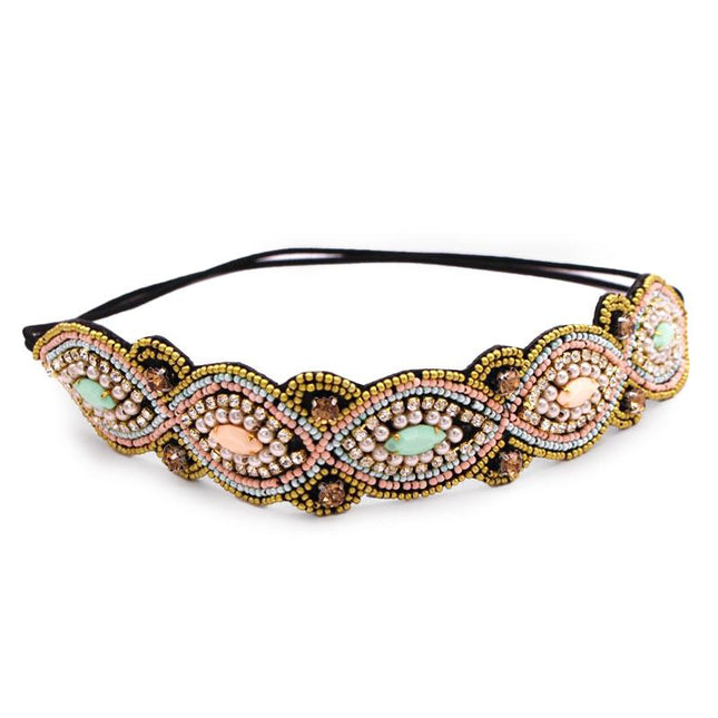 Bijou cheveux bohème strass
