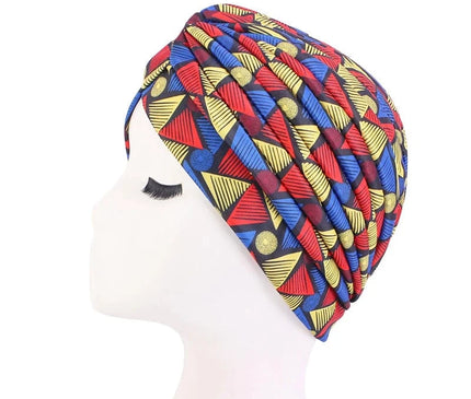 Couvre-chef Stylé pour Femmes Bleu / Triangle