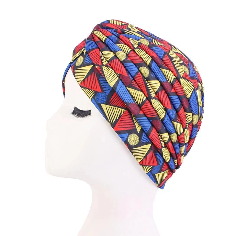 Couvre-chef Stylé pour Femmes Bleu / Triangle