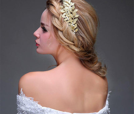 Bijou de Cheveux Élégant Or