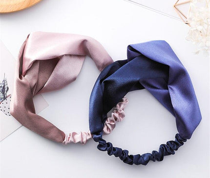 Bandeau Satiné Élastique Femme
