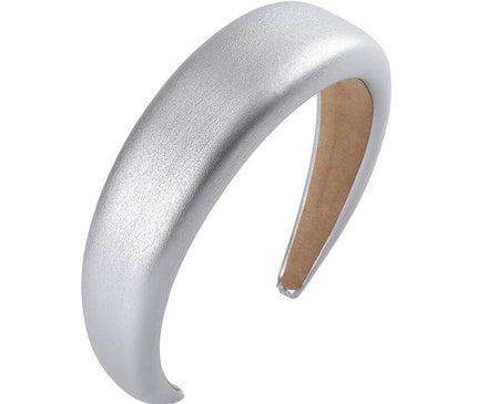 Chic Serre-tête Noir Femme Argent