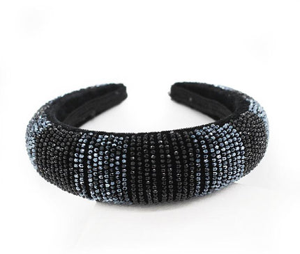 Bandeau élégant perles colorées