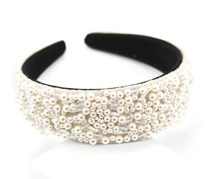 Accessoire Mariage Perles Luxueux Ivoire