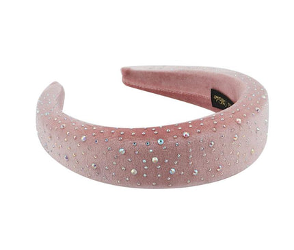 Velours Rembourré Style Élégant Rose poudre