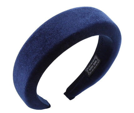 Padded Headband Élégant Femme Bleu Marine