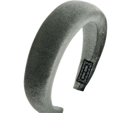 Padded Headband Élégant Femme Gris