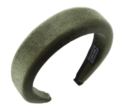 Padded Headband Élégant Femme Kaki