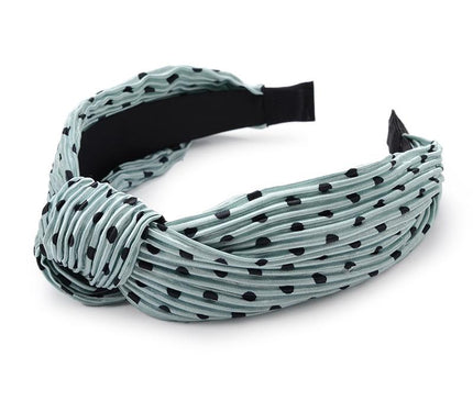 Bandeau Rose à Pois