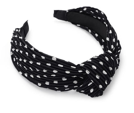 Bandeau Rose à Pois