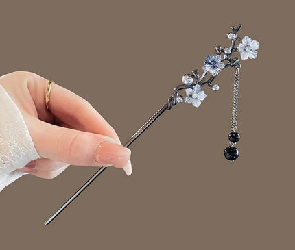 Vintage Chinese Style Hair Sticks Hairpin Forks for Women Girls Flower Hairpin Hair Clip Hanfu Headwear Jewelry Hair Accessories Style 15