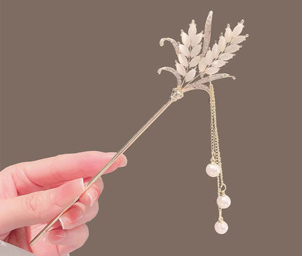 Vintage Chinese Style Hair Sticks Hairpin Forks for Women Girls Flower Hairpin Hair Clip Hanfu Headwear Jewelry Hair Accessories Style 4