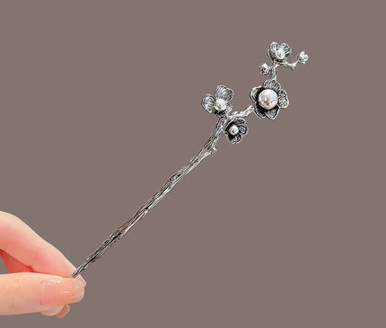 Vintage Chinese Style Hair Sticks Hairpin Forks for Women Girls Flower Hairpin Hair Clip Hanfu Headwear Jewelry Hair Accessories Style 5